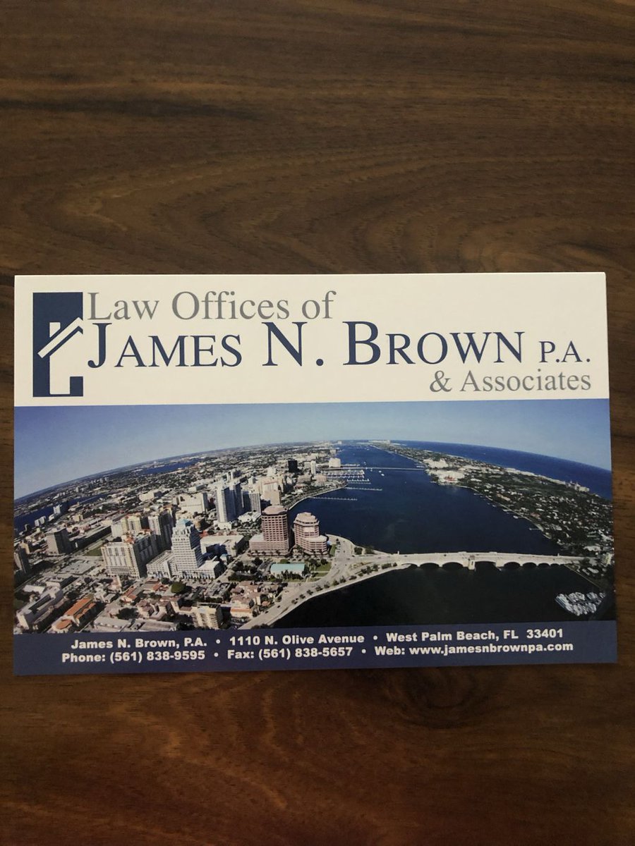 James N. Brown, P.A West Palm Beach, FL Office