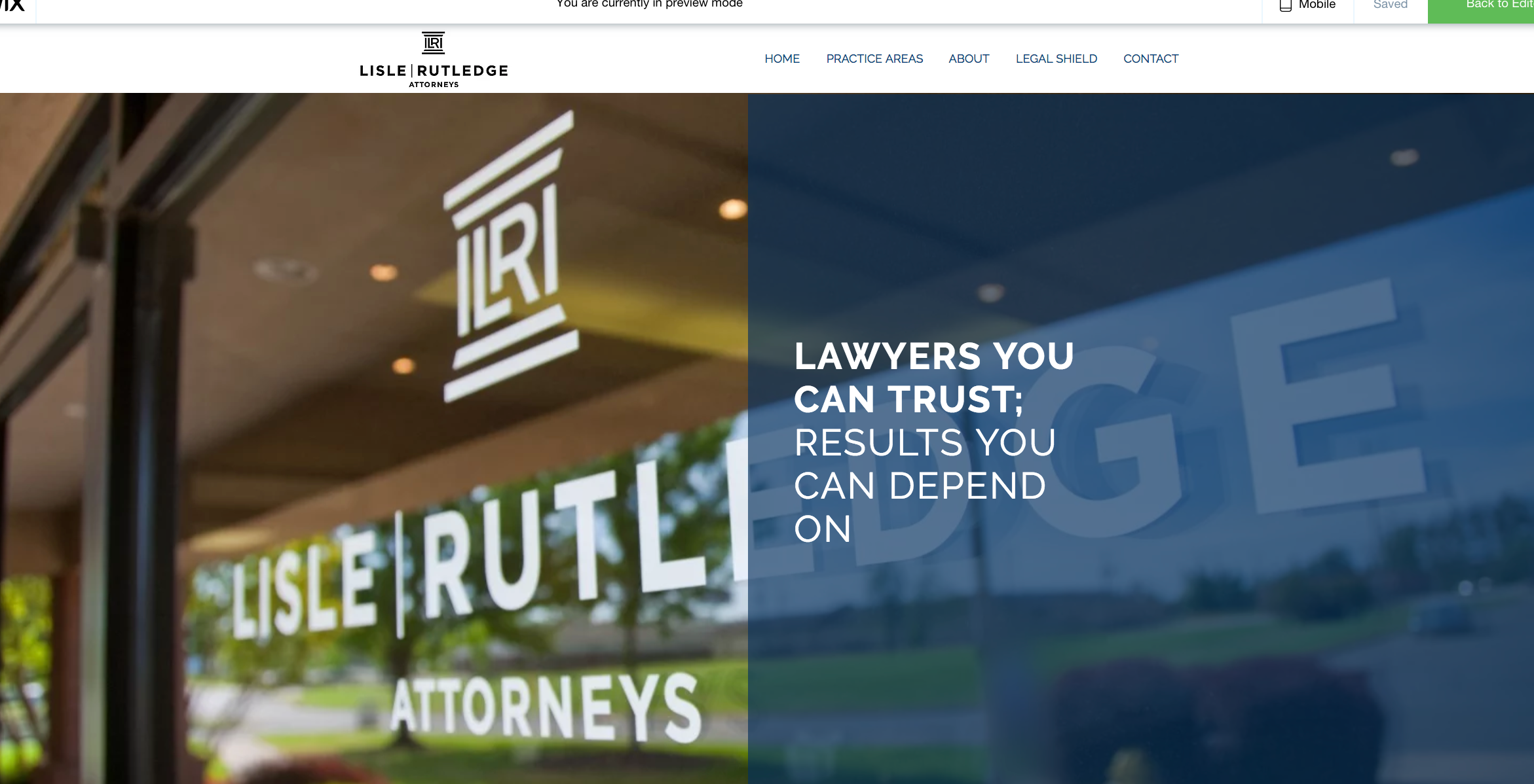 Lisle Rutledge Attorneys Springdale,  Office