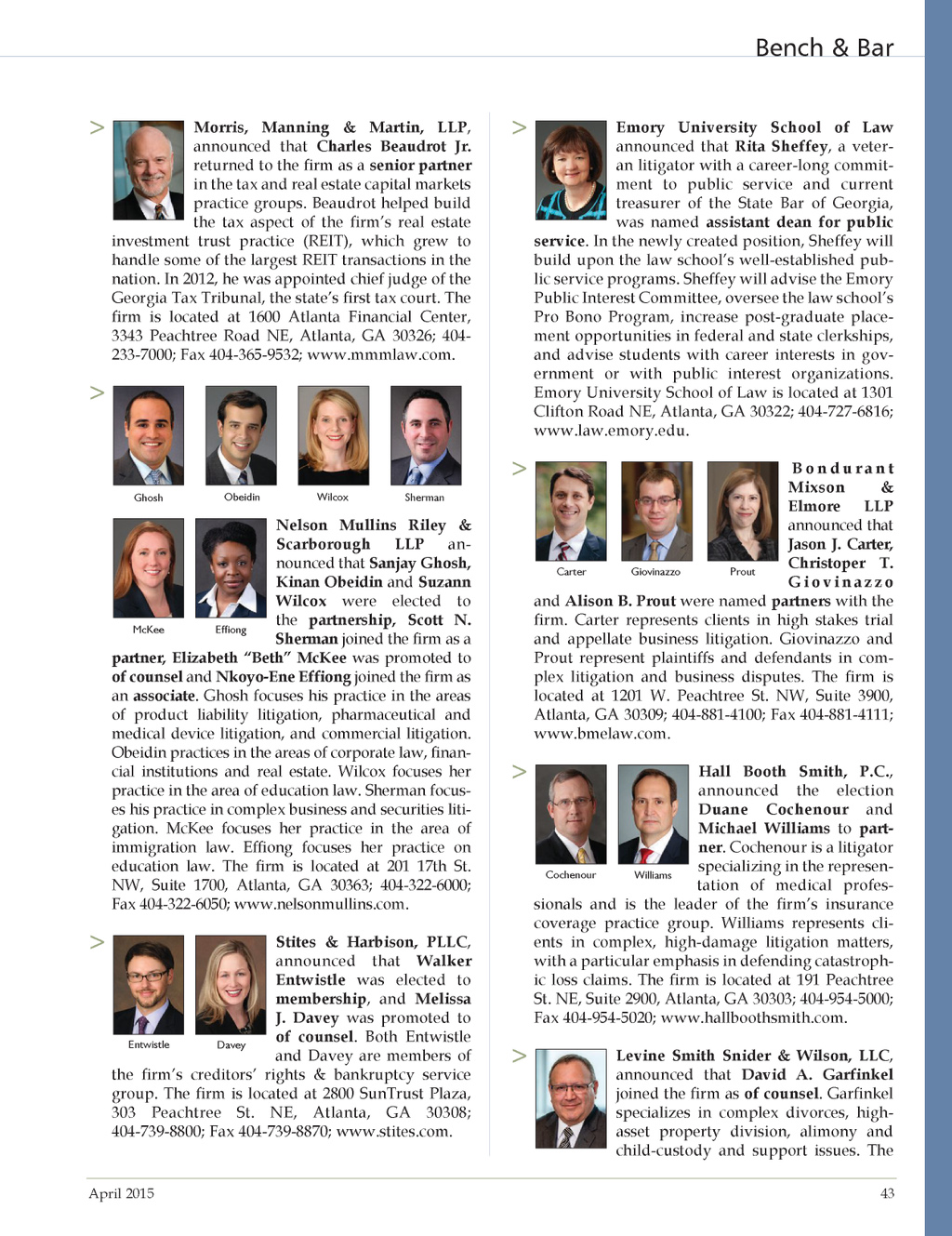 Levine Smith Coburn & Koslin, LLC Atlanta,  Office