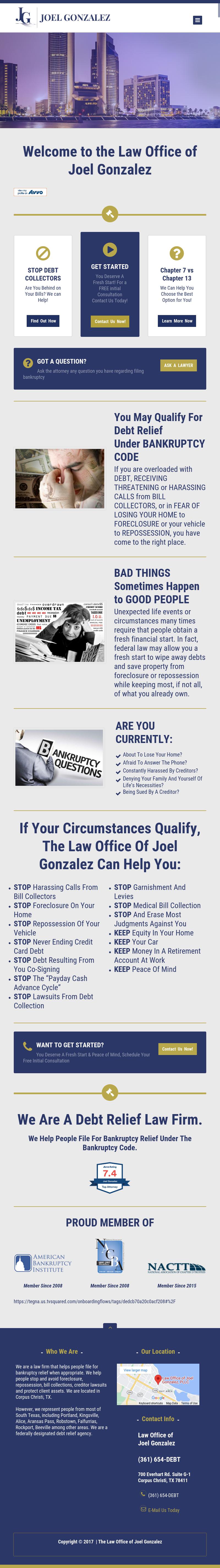 Law Office of Joel Gonzalez Corpus Christi, TX Office