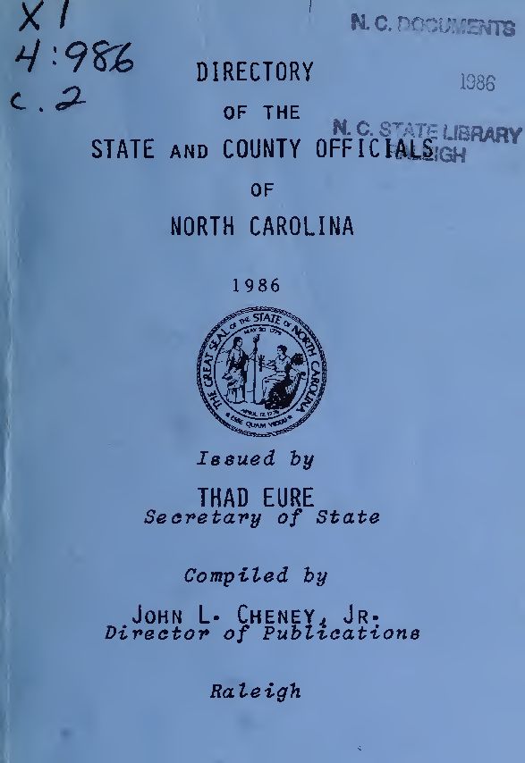 George B. Currin Asheville,  Office