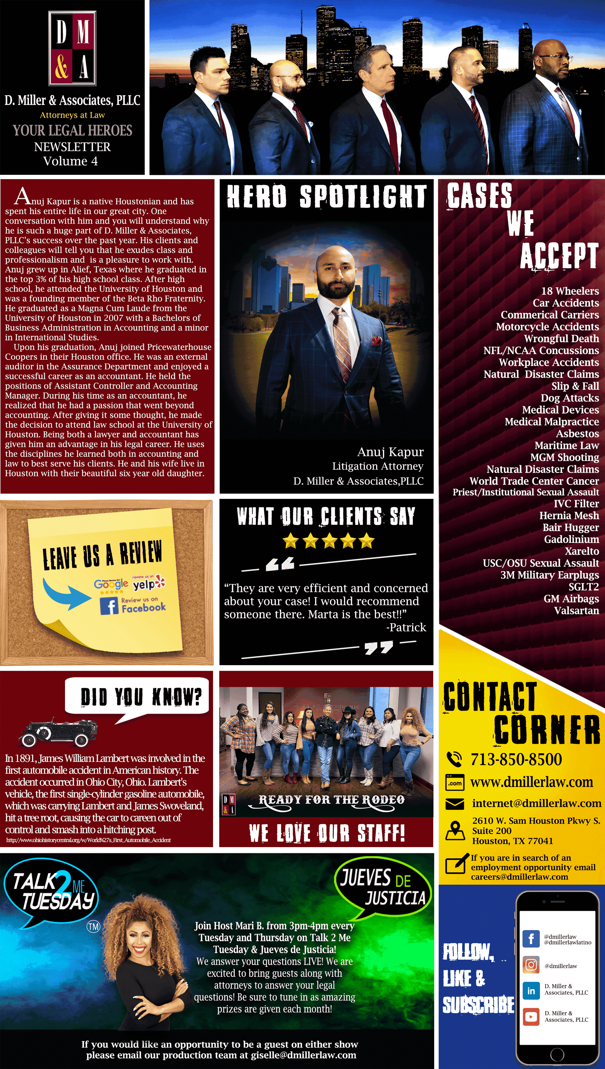 D. Miller & Associates, PLLC Houston, TX Office