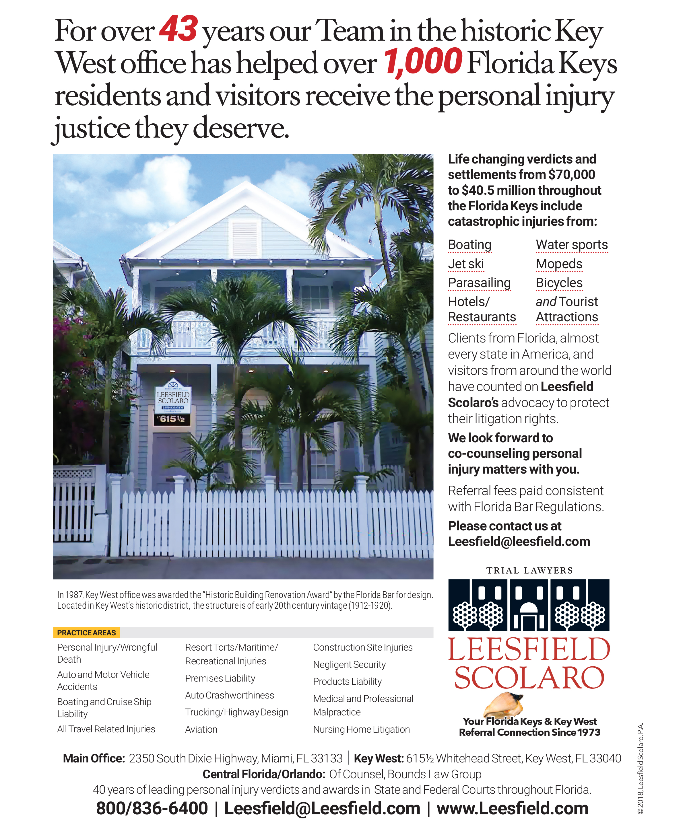 Leesfield Scolaro, P.A Miami, FL Office