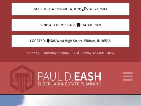 Paul D. Eash Attorney At Law P.C Elkhart,  Office