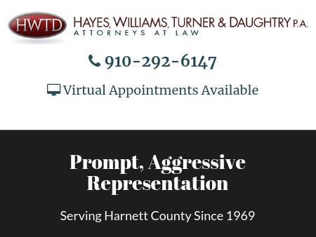 Hayes, Williams, Turner & Daughtry, P.A Dunn, NC Office