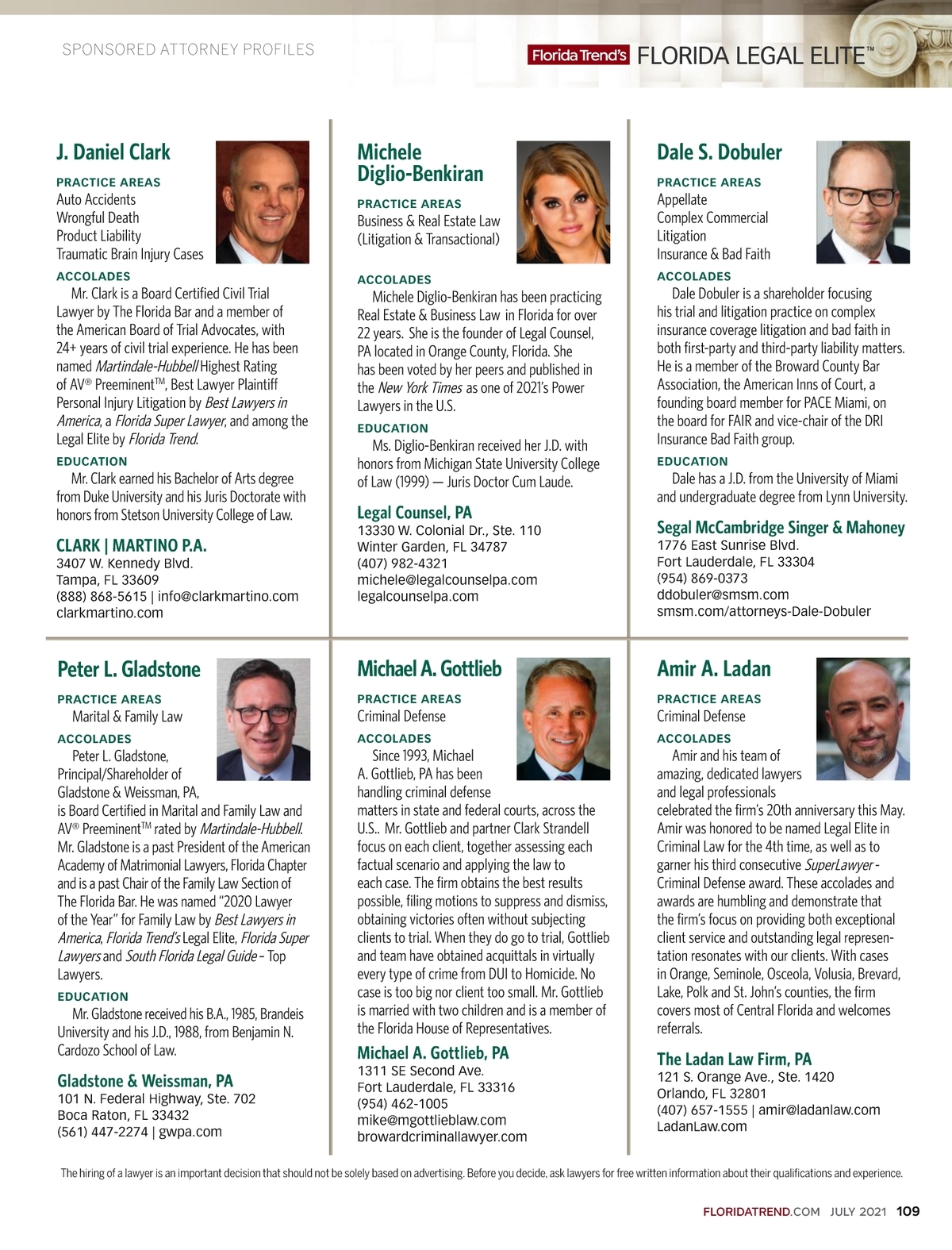 Gladstone Law Group, PA Boca Raton, FL Office