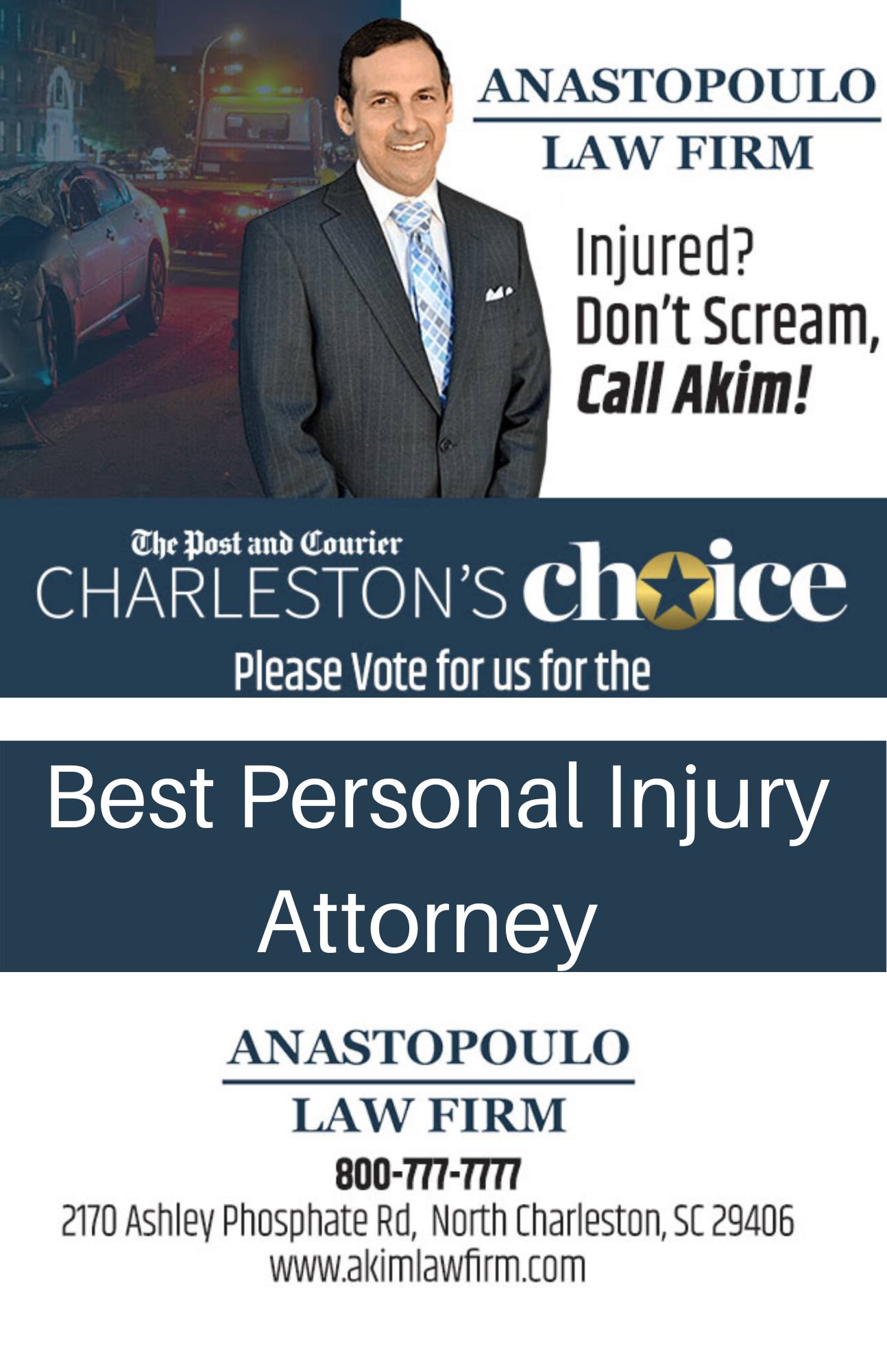 Anastopoulo Law Firm North Charleston, SC Office