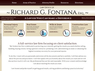 Law Office of Richard G. Fontana Yonkers, NY Office