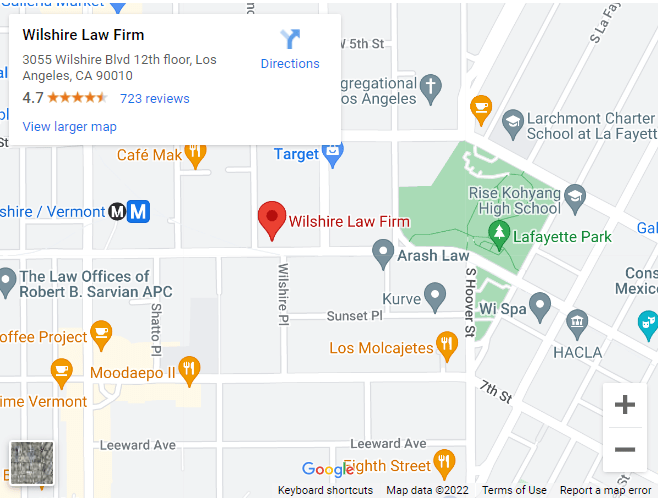 Wilshire Law Firm Los Angeles,  Office