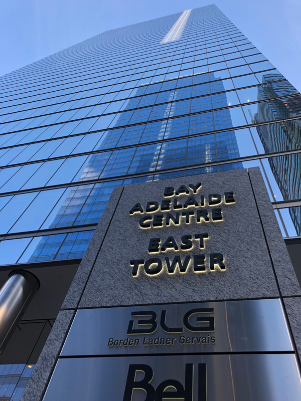 Borden Ladner Gervais LLP (BLG) Markham, Canada Office