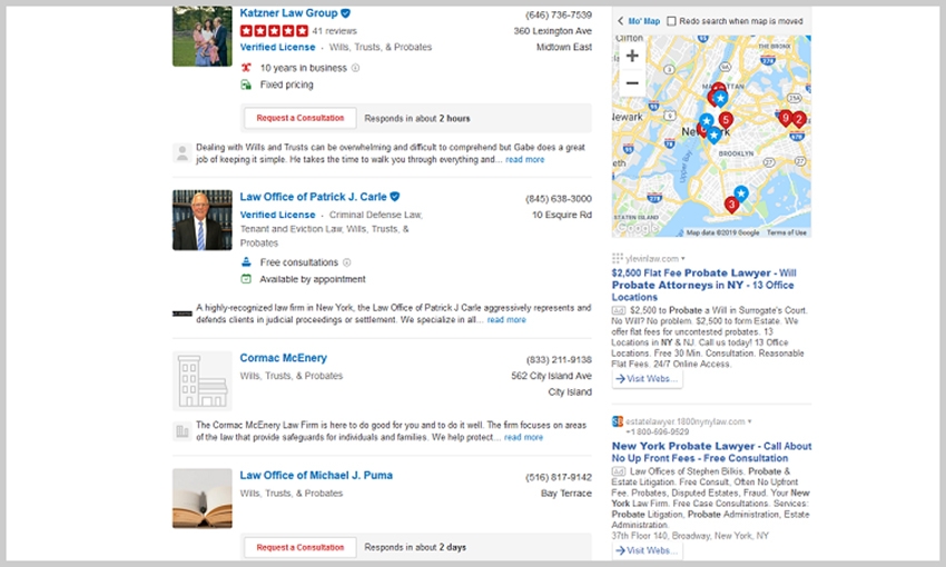 Cormac McEnery, Attorney At Law New York City, NY Office