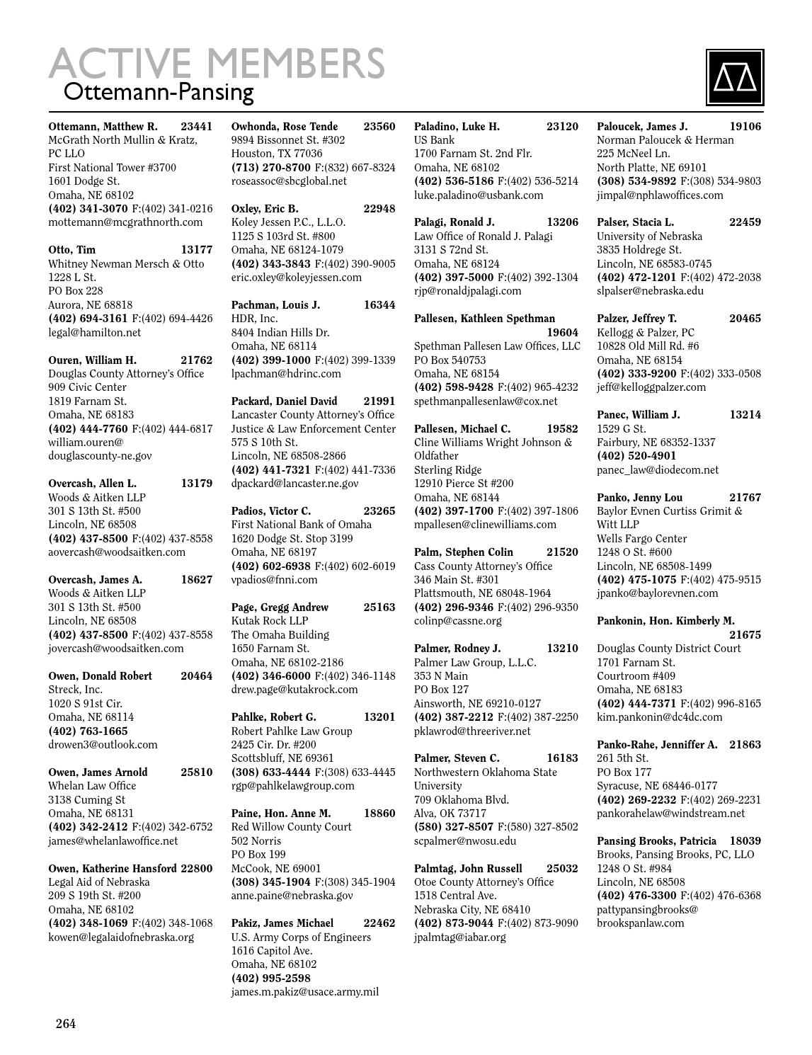 Cline Williams Wright Johnson & Oldfather, LLP Aurora, NE Office