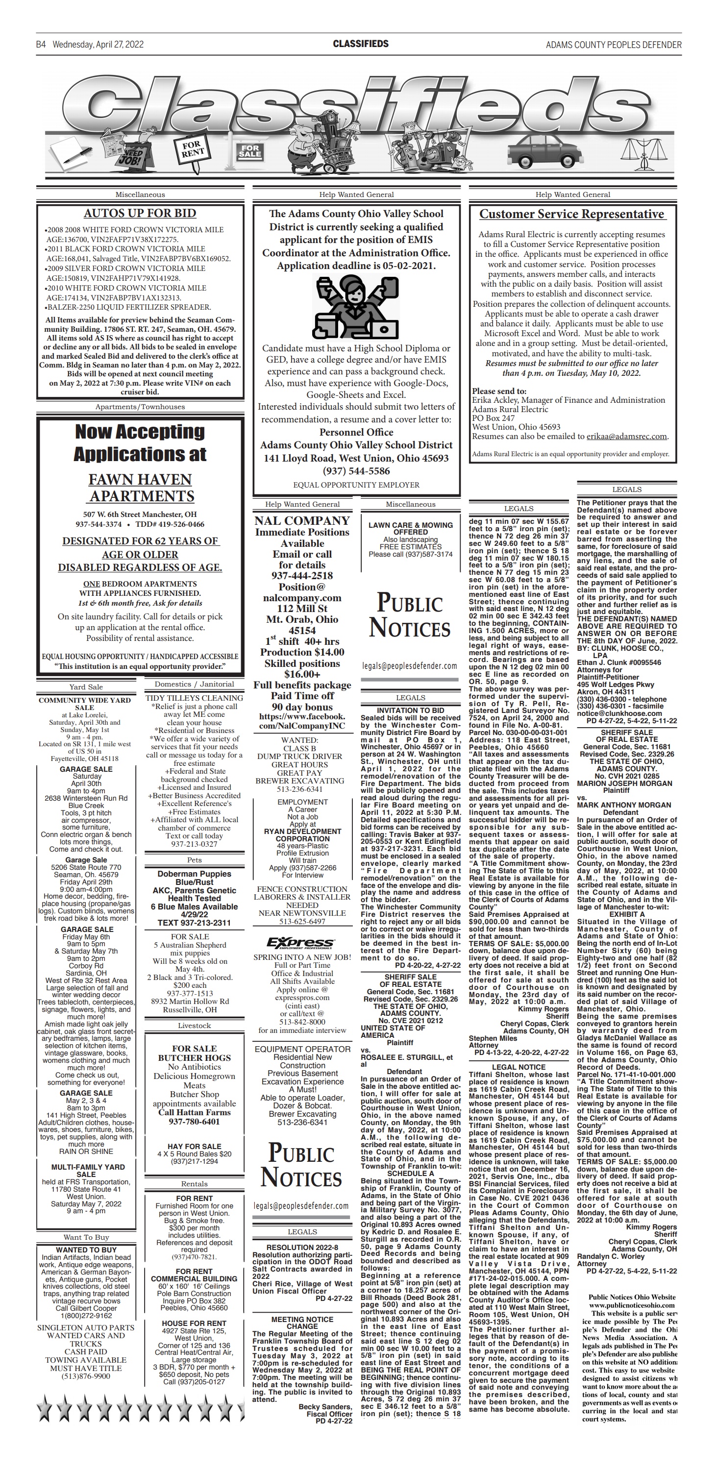 Whalen Law Office West Union, OH Office