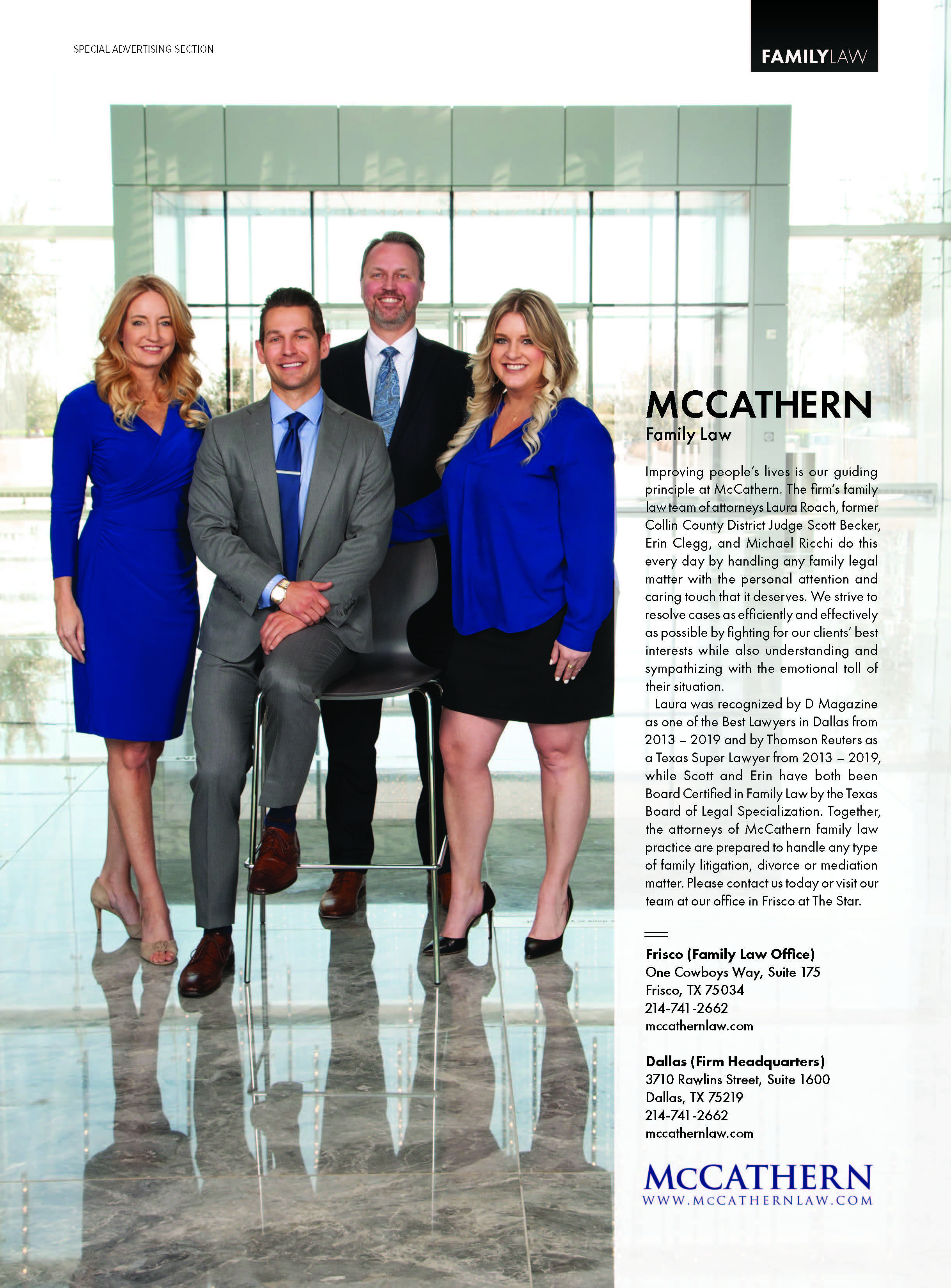 McCathern, Shokouhi, Evans, Grinke Dallas, TX Office