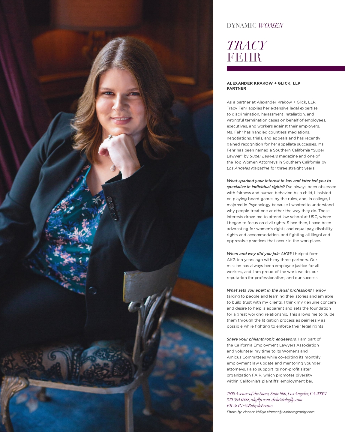 Alexander Krakow & Glick LLP Los Angeles, CA Office