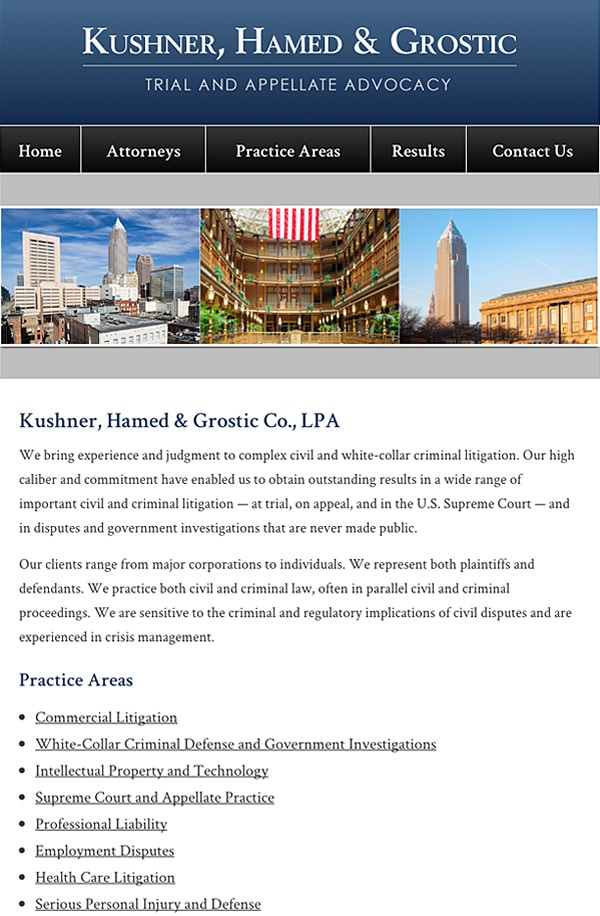 Kushner & Hamed Co., LPA Cleveland, OH Office