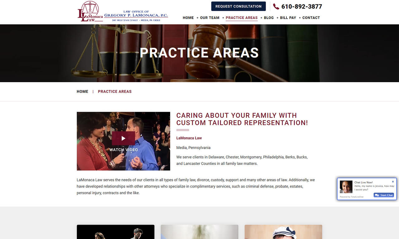 LaMonaca Law Family Law Media, PA Media, PA Office