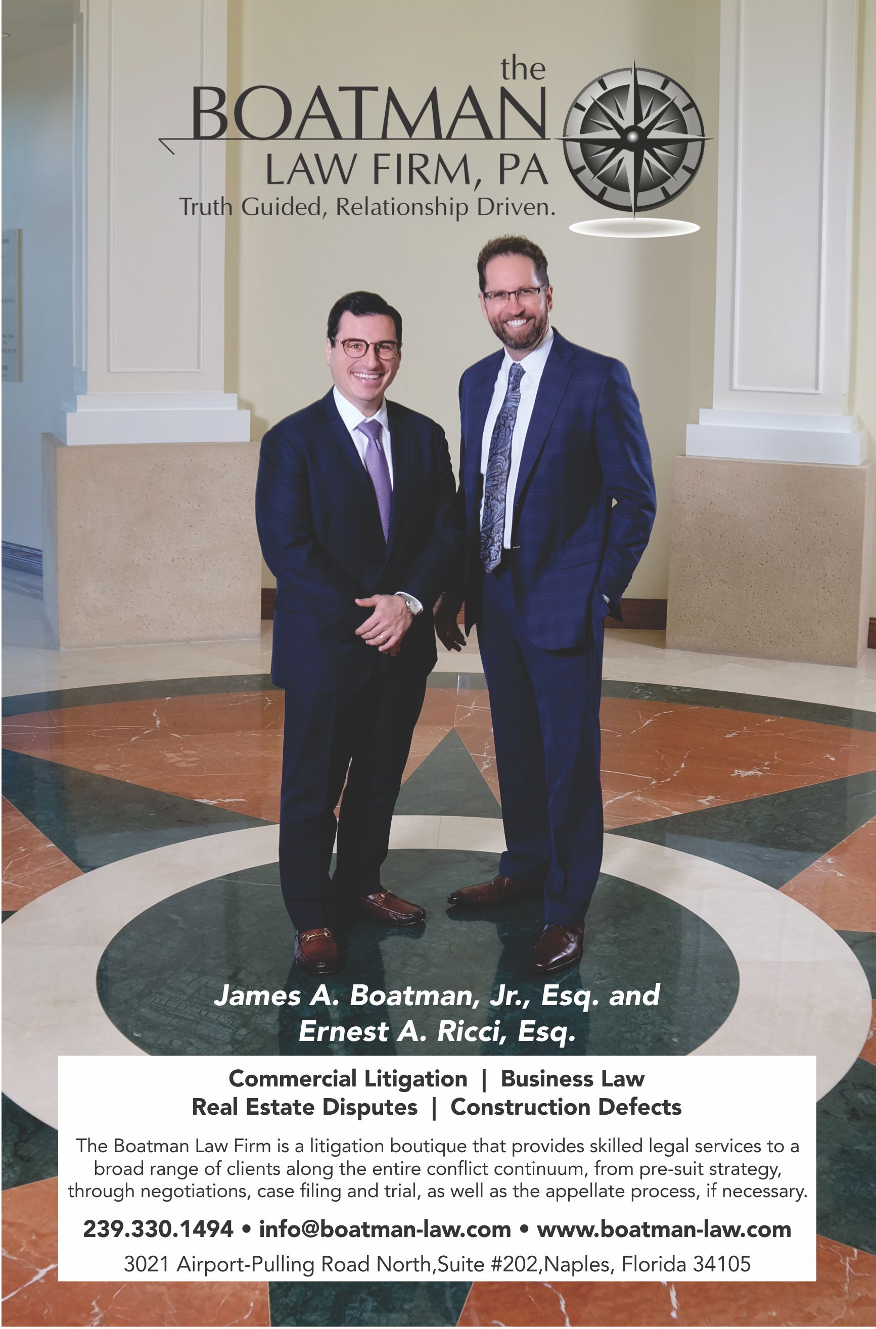 Boatman Law Firm, PA Naples, FL Office