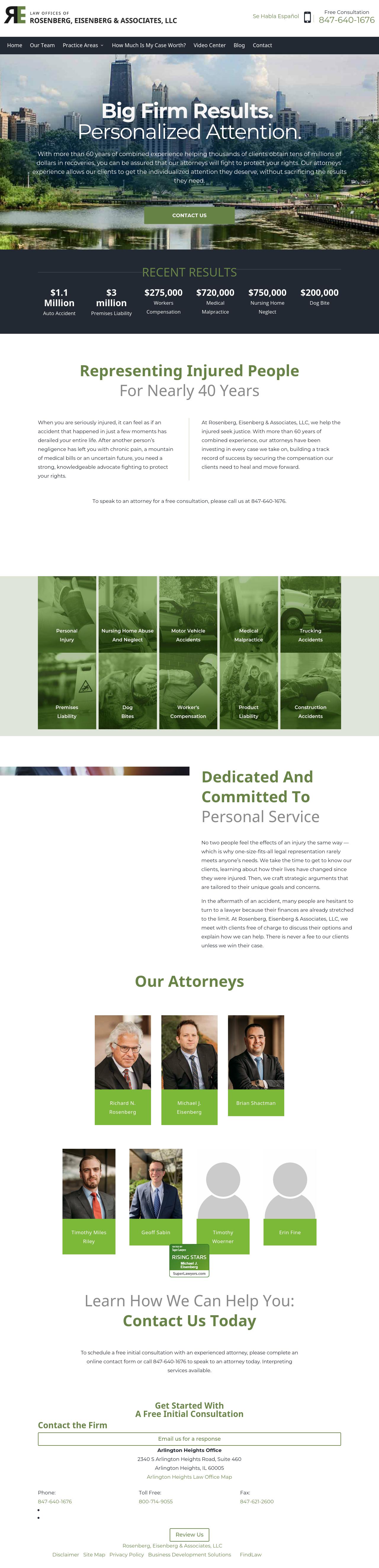 Rosenberg, Eisenberg & Associates, LLC Arlington Heights,  Office