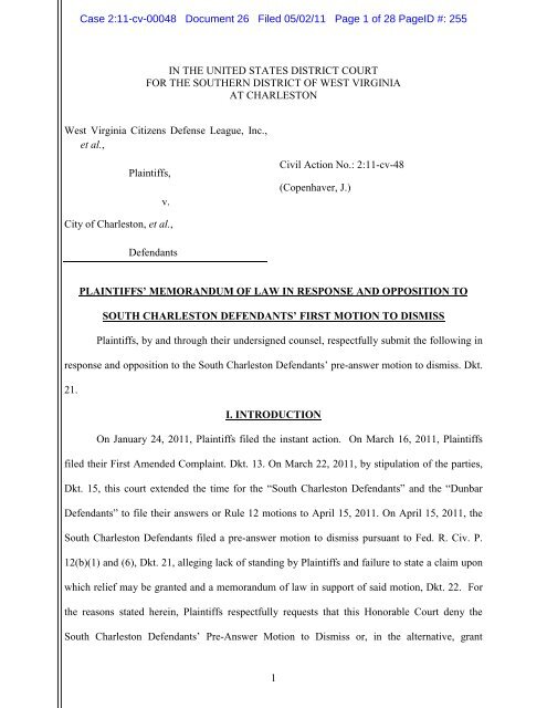 Moore & Biser Law South Charleston, WV Office