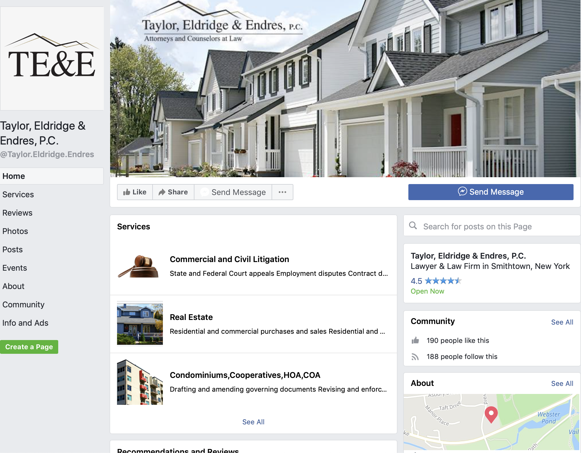 Taylor, Eldridge & Endres, P.C Smithtown,  Office