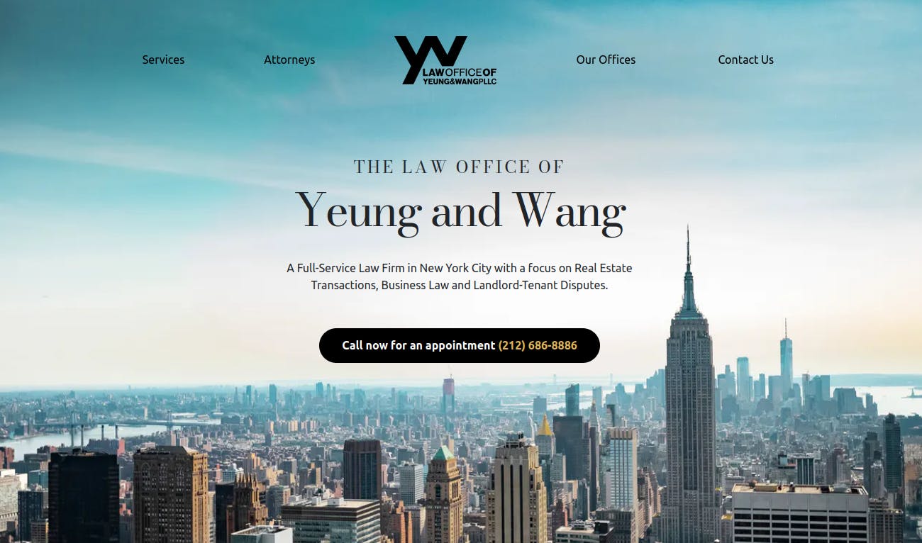 Wang Law Office PLLC New York City, NY Office