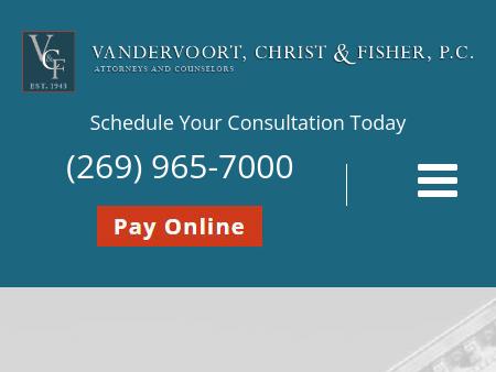 Vandervoort, Christ & Fisher, P.C Battle Creek, MI Office