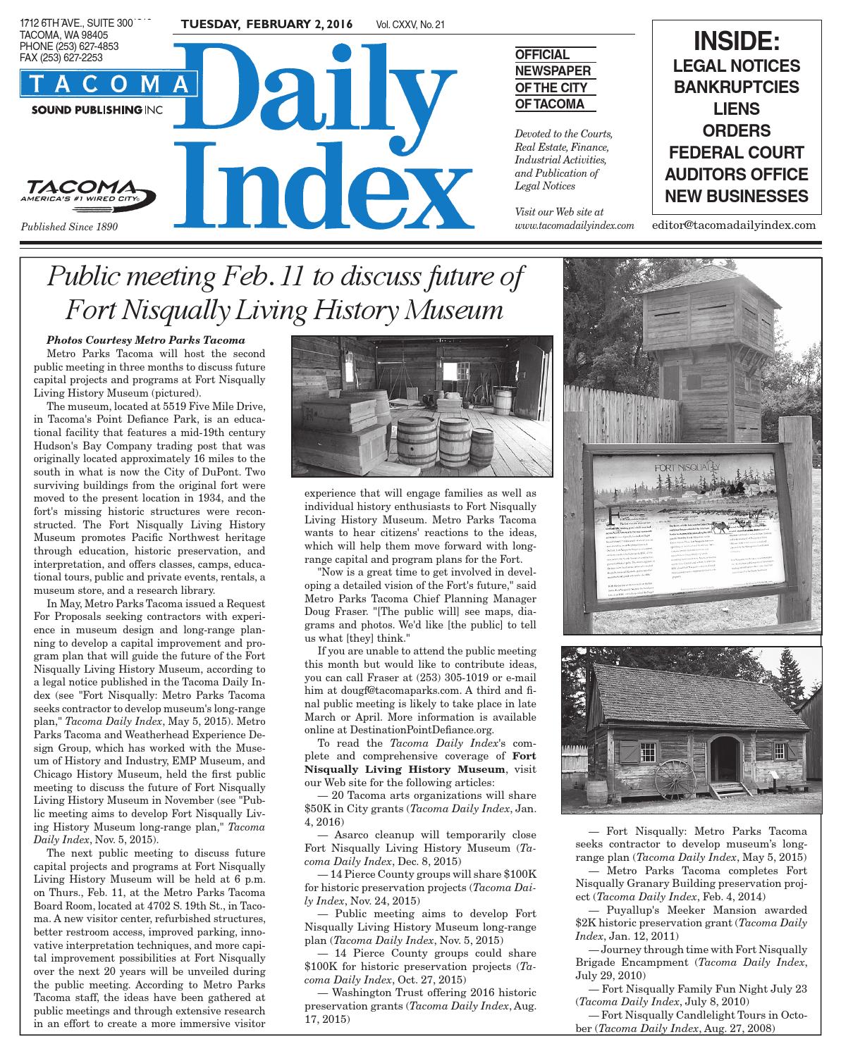 Vandeberg Johnson & Gandara, LLP Tacoma, WA Office