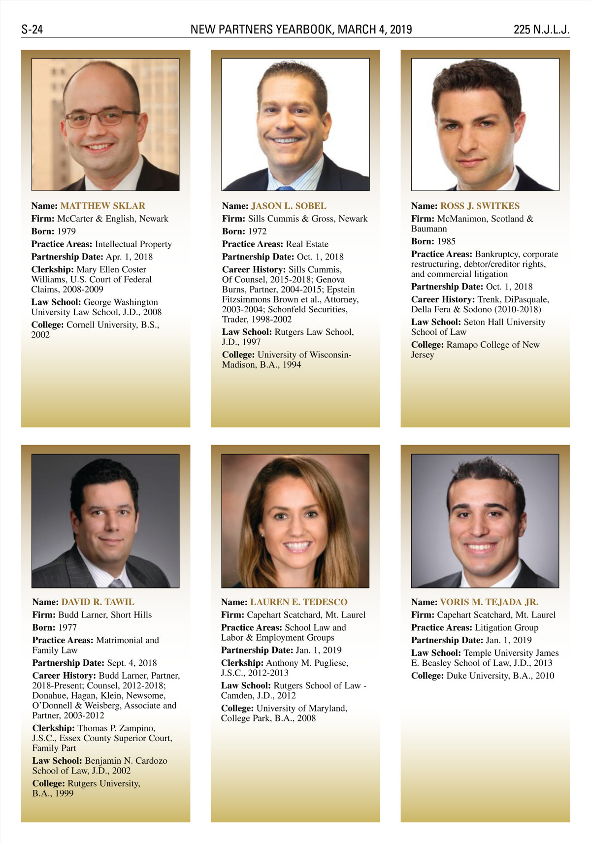 McManimon, Scotland & Baumann, LLC Newark, NJ Office