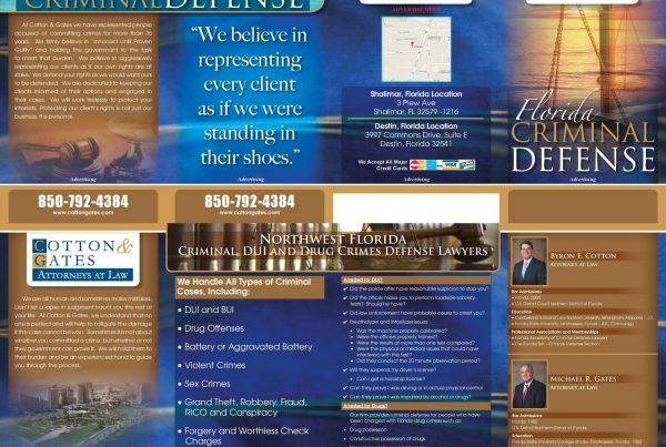Cotton & Gates, Attorneys at Law Shalimar, FL Office