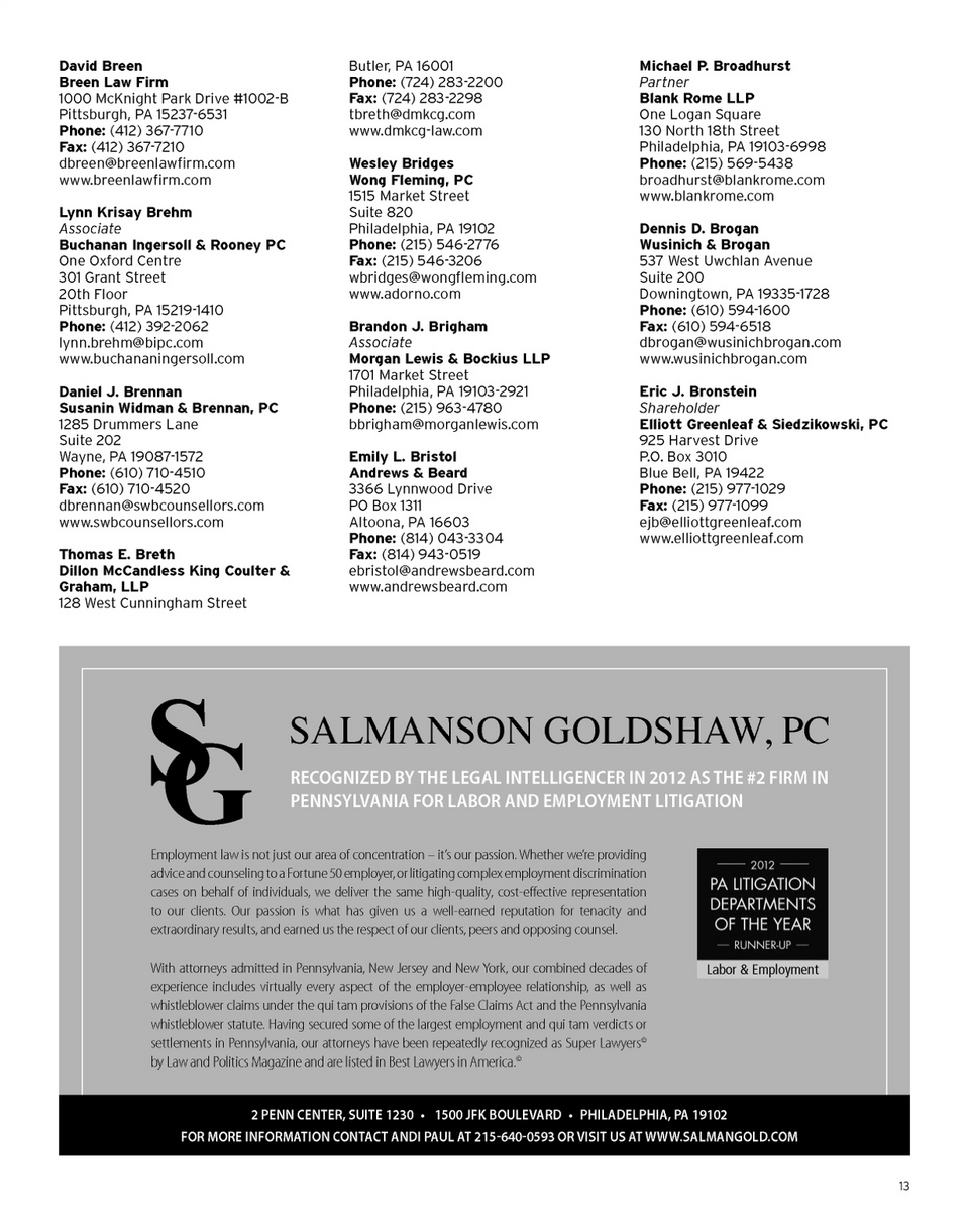 Elliott Greenleaf Blue Bell, PA Office