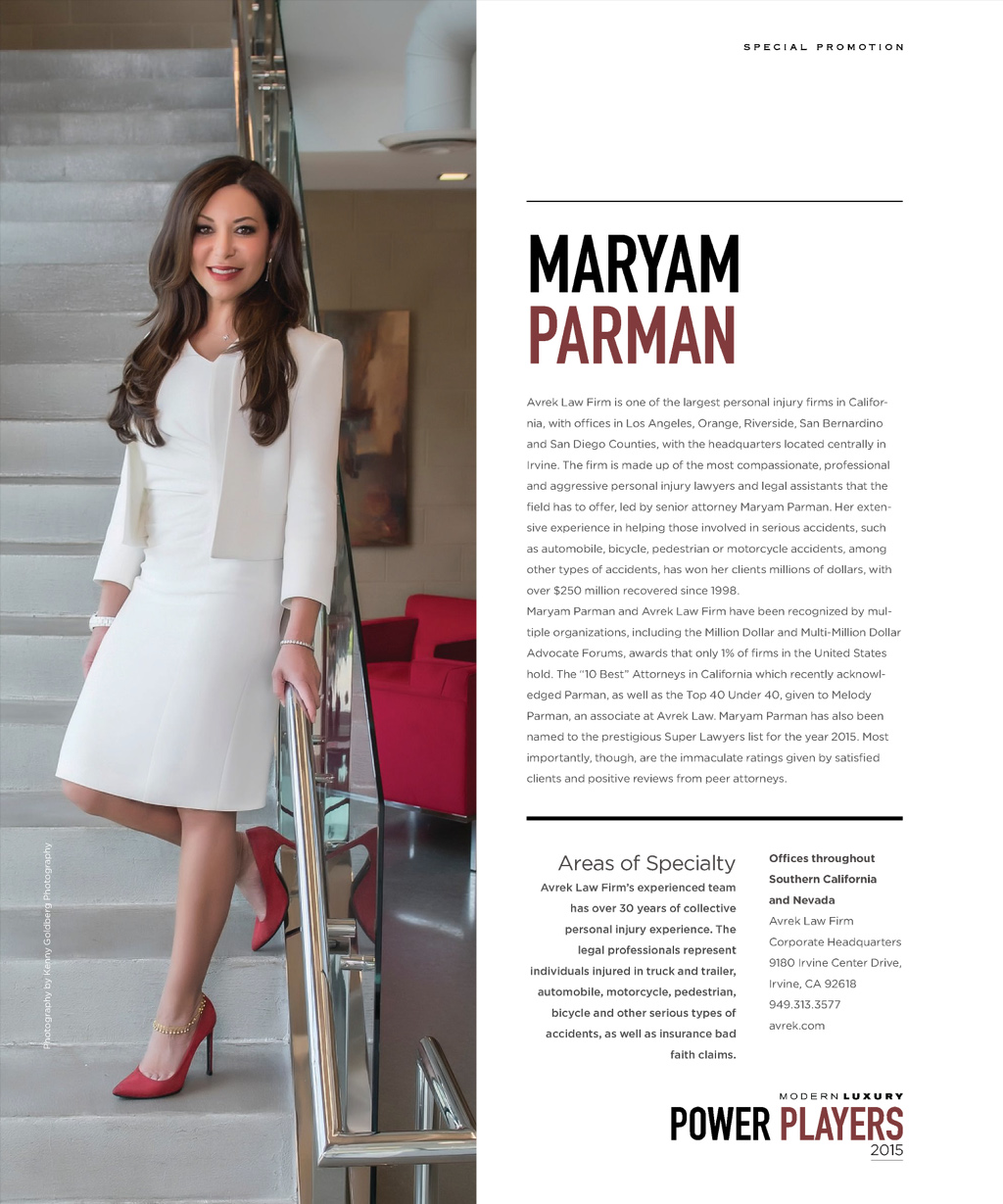 Avrek Law Firm Irvine, CA Office