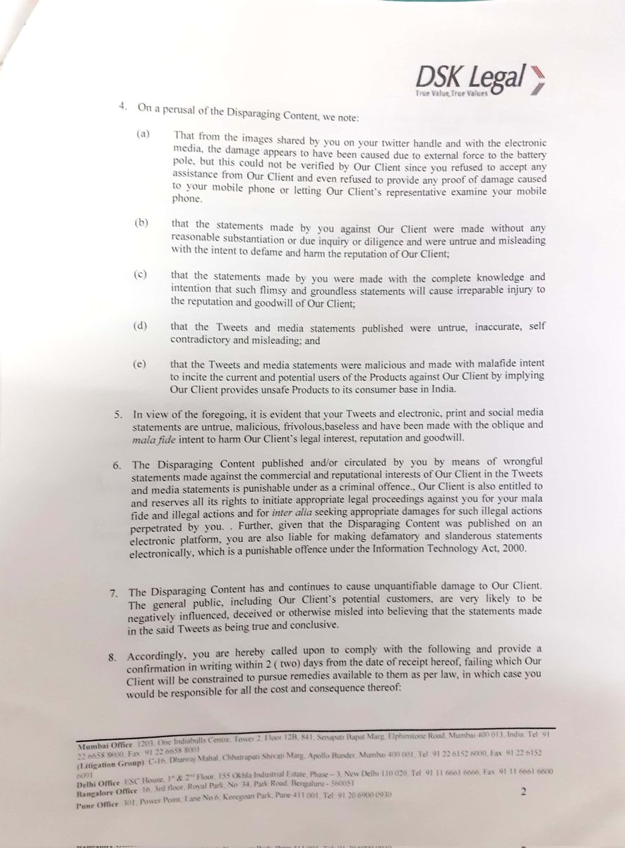 DSK Legal Mumbai, India Office