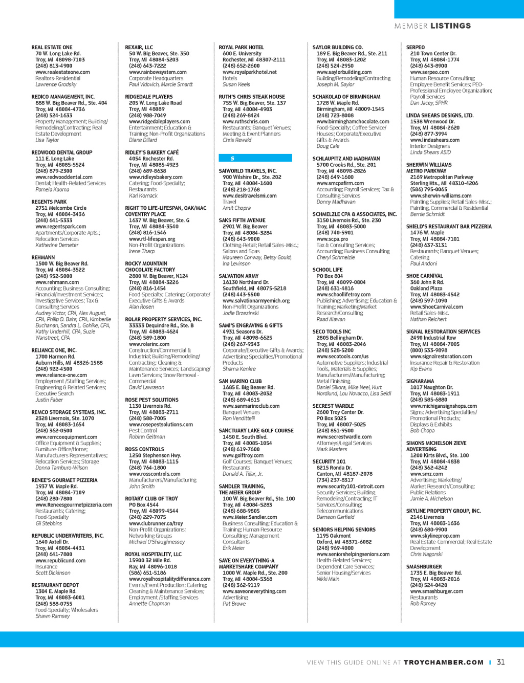 Secrest Wardle Troy, MI Office