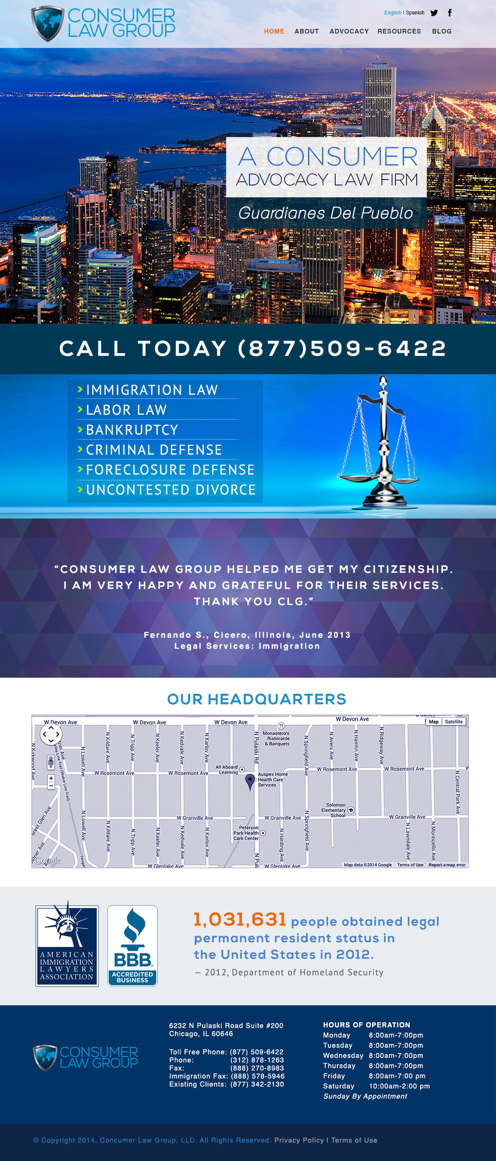 Consumer Law Group Chicago, IL Office