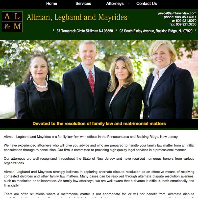 Altman, Legband and Mayrides Skillman, NJ Office
