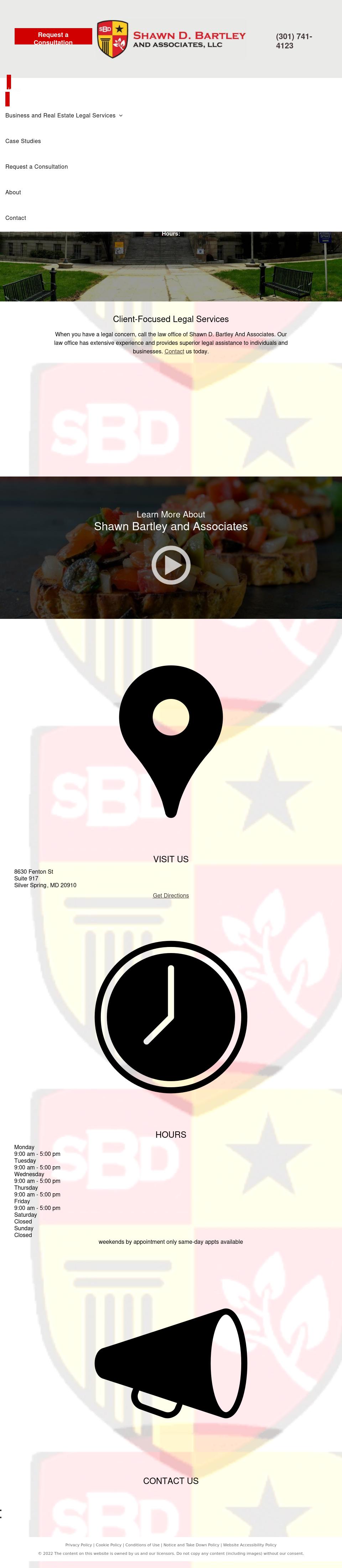 Shawn D. Bartley and Associates, LLC Silver Spring,  Office