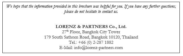 Lorenz & Partners Bangkok, Thailand Office