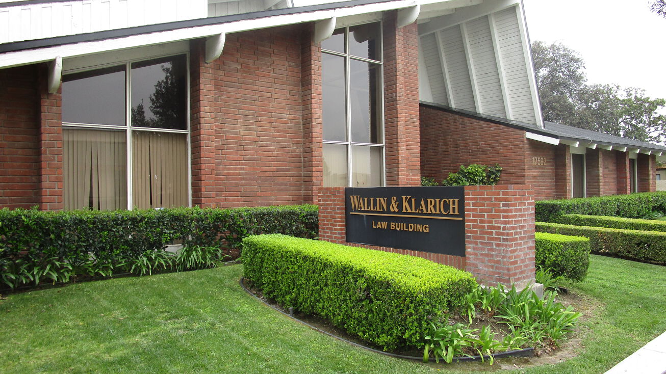 Wallin & Klarich A Law Corporation Tustin, CA Office