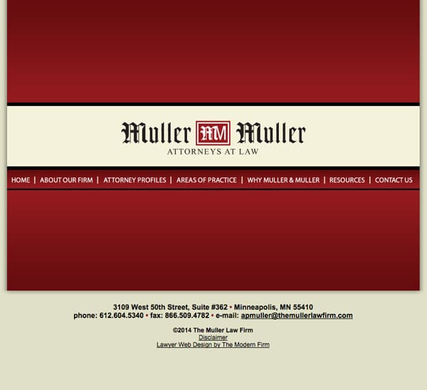 The Muller Law Firm Minneapolis, MN Office