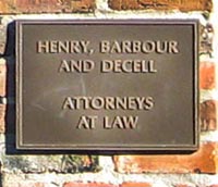 Henry, Barbour, DeCell and Bridgforth, Ltd Yazoo City, MS Office