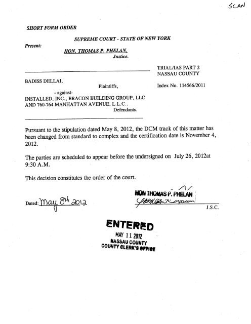 Mulholland, Minion, Davey, McNiff & Beyrer New York City,  Office