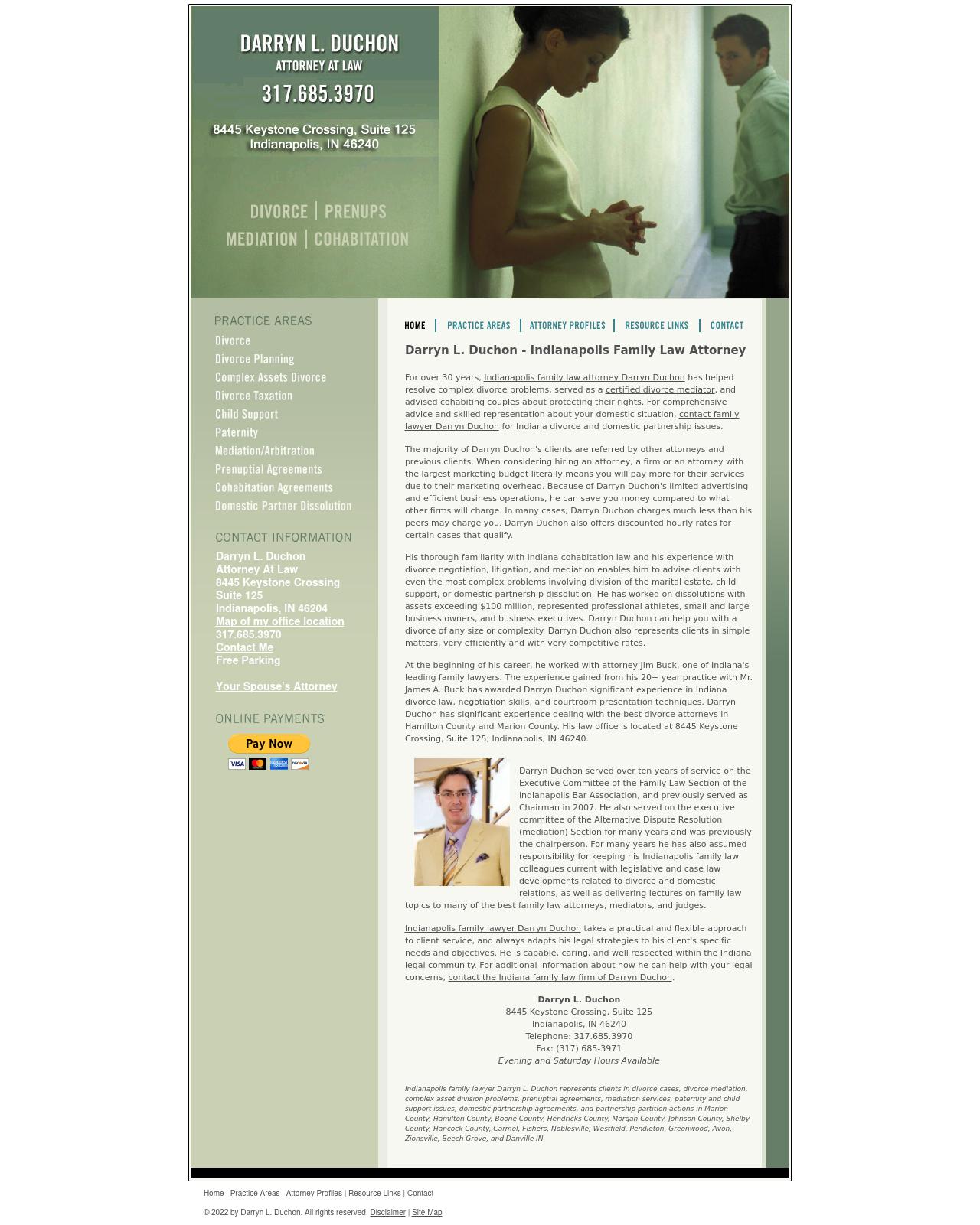 Darryn L. Duchon Indianapolis,  Office