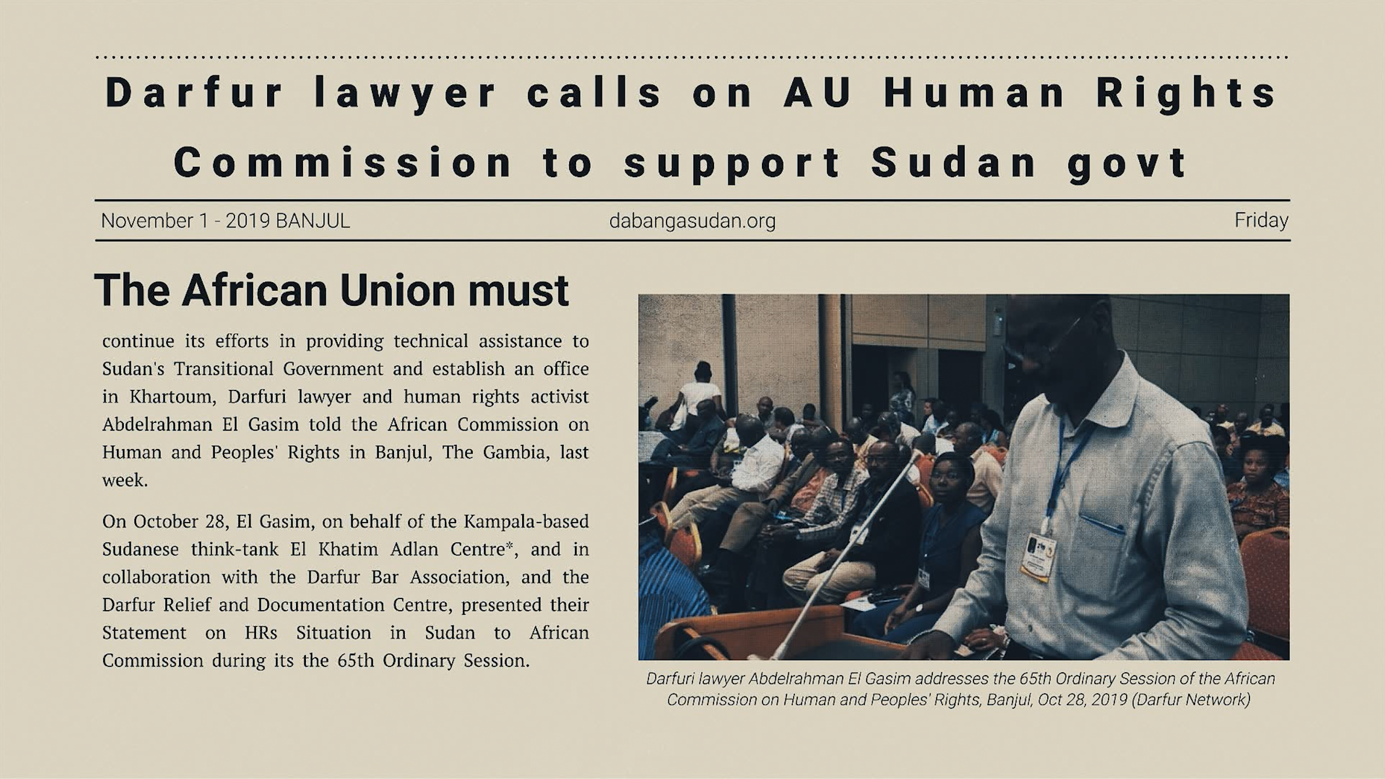 AZTAN Law Firm Khartoum, Sudan Office