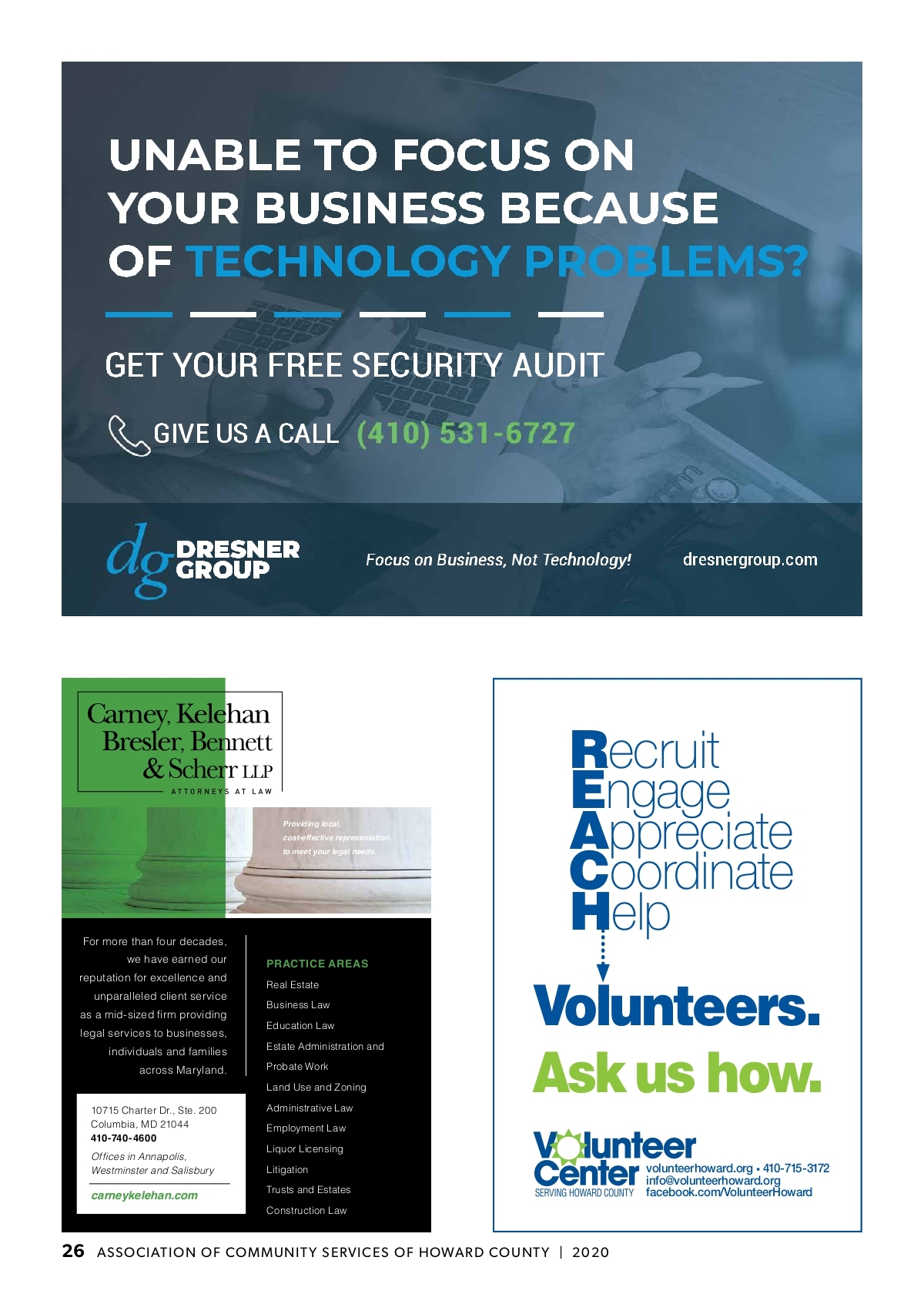 Carney, Kelehan, Bresler, Bennett & Scherr, LLP Rockville, MD Office