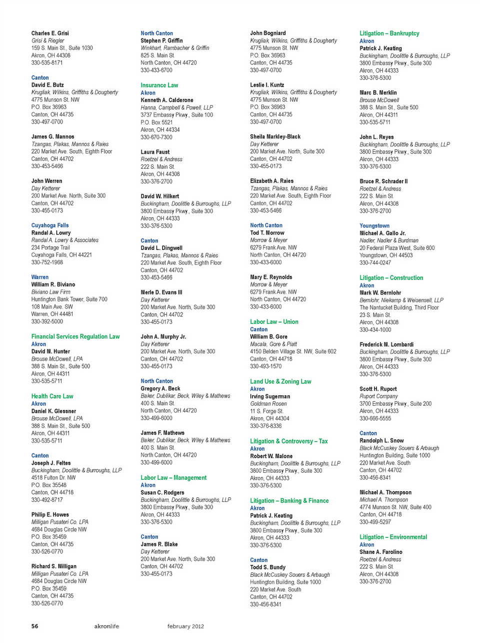 Plakas Mannos Akron, OH Office