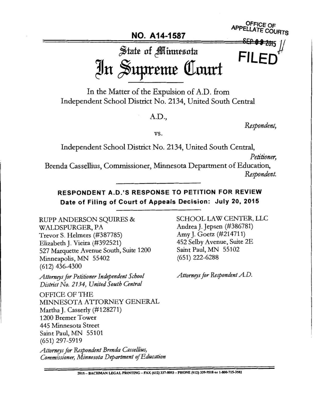 Squires, Waldspurger & Mace P.A Minneapolis,  Office