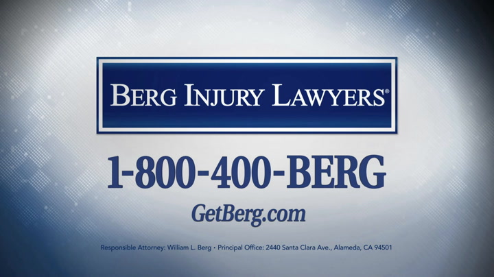Berg Injury Lawyers, PC Alameda, CA Office