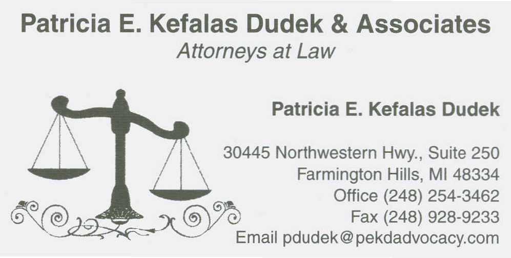 Patricia E. Kefalas Dudek & Associates Farmington Hills,  Office