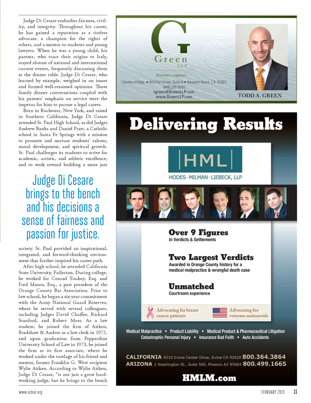 The Karlin Law Firm LLP Newport Beach, CA Office